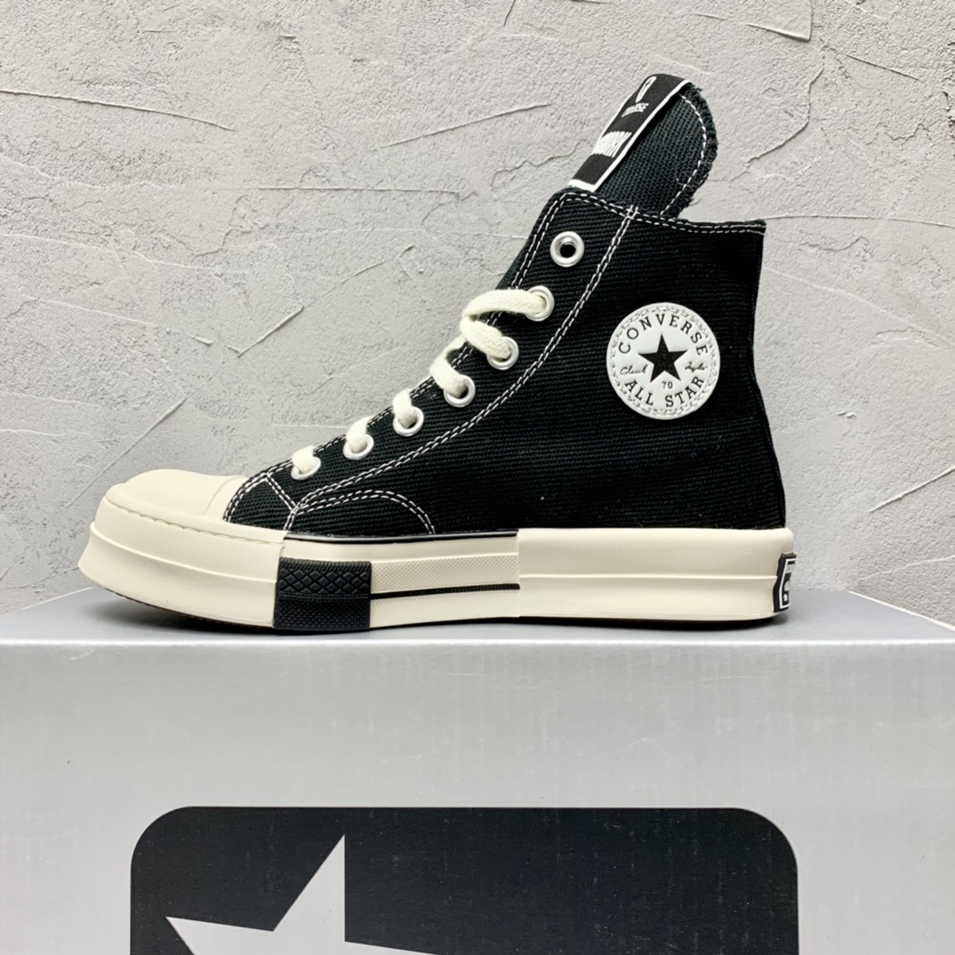 Rick Owensx Converse x  Drkshdw Drkstar Hi Sneakers - DopestKickz