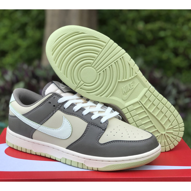 Nike SB Dunk Low"Sail Olive Grey" Sneaker     FB4960-210 - DopestKickz