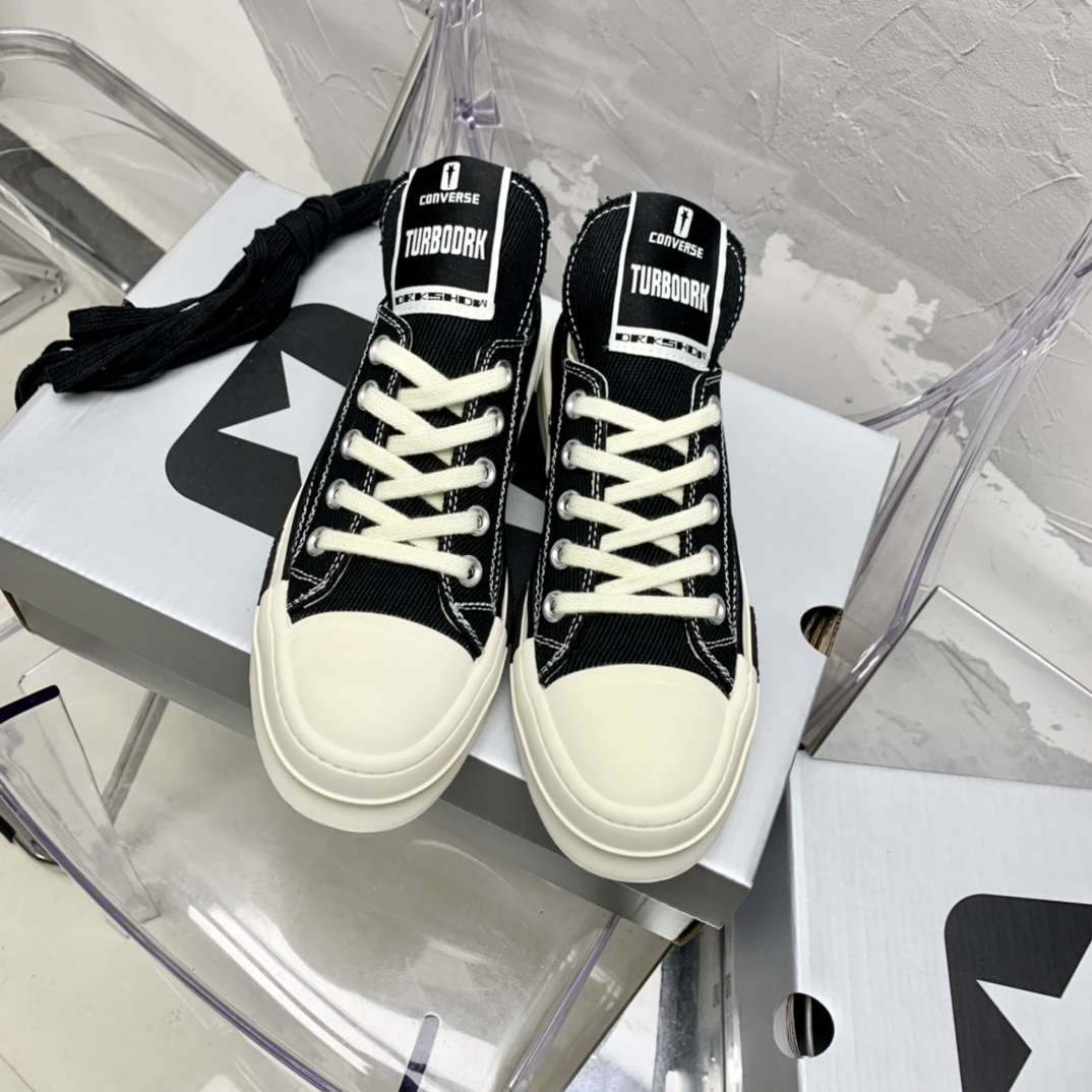 Rick Owensx Converse x  Drkshdw Drkstar Hi Sneakers - DopestKickz