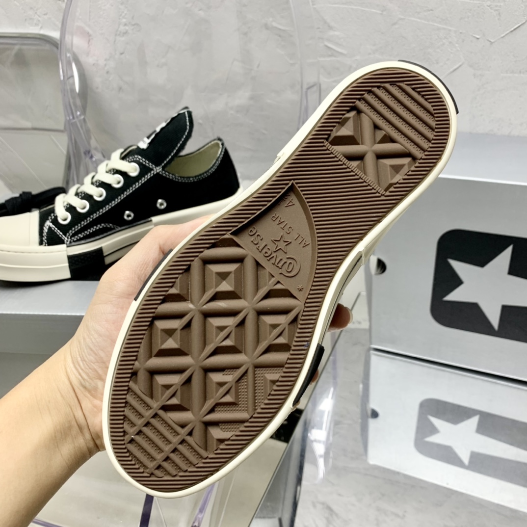 Rick Owensx Converse x  Drkshdw Drkstar Hi Sneakers - DopestKickz