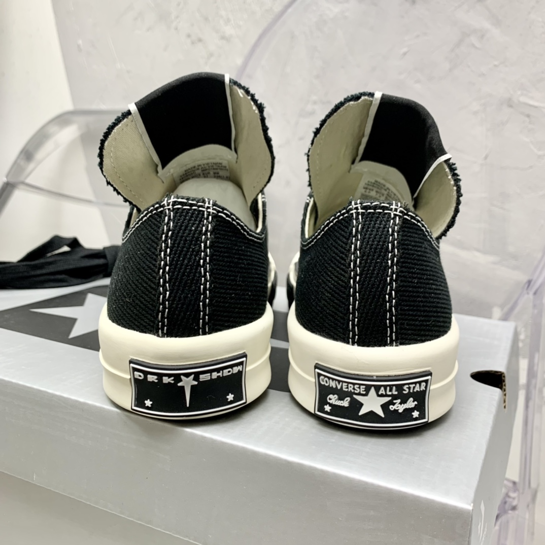 Rick Owensx Converse x  Drkshdw Drkstar Hi Sneakers - DopestKickz