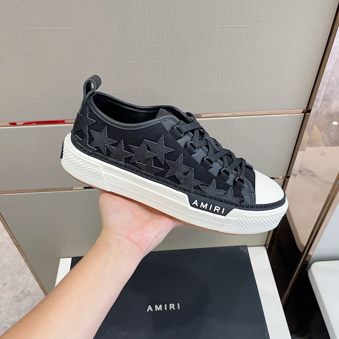 Amiri Stars Court Low Top Sneaker - DopestKickz