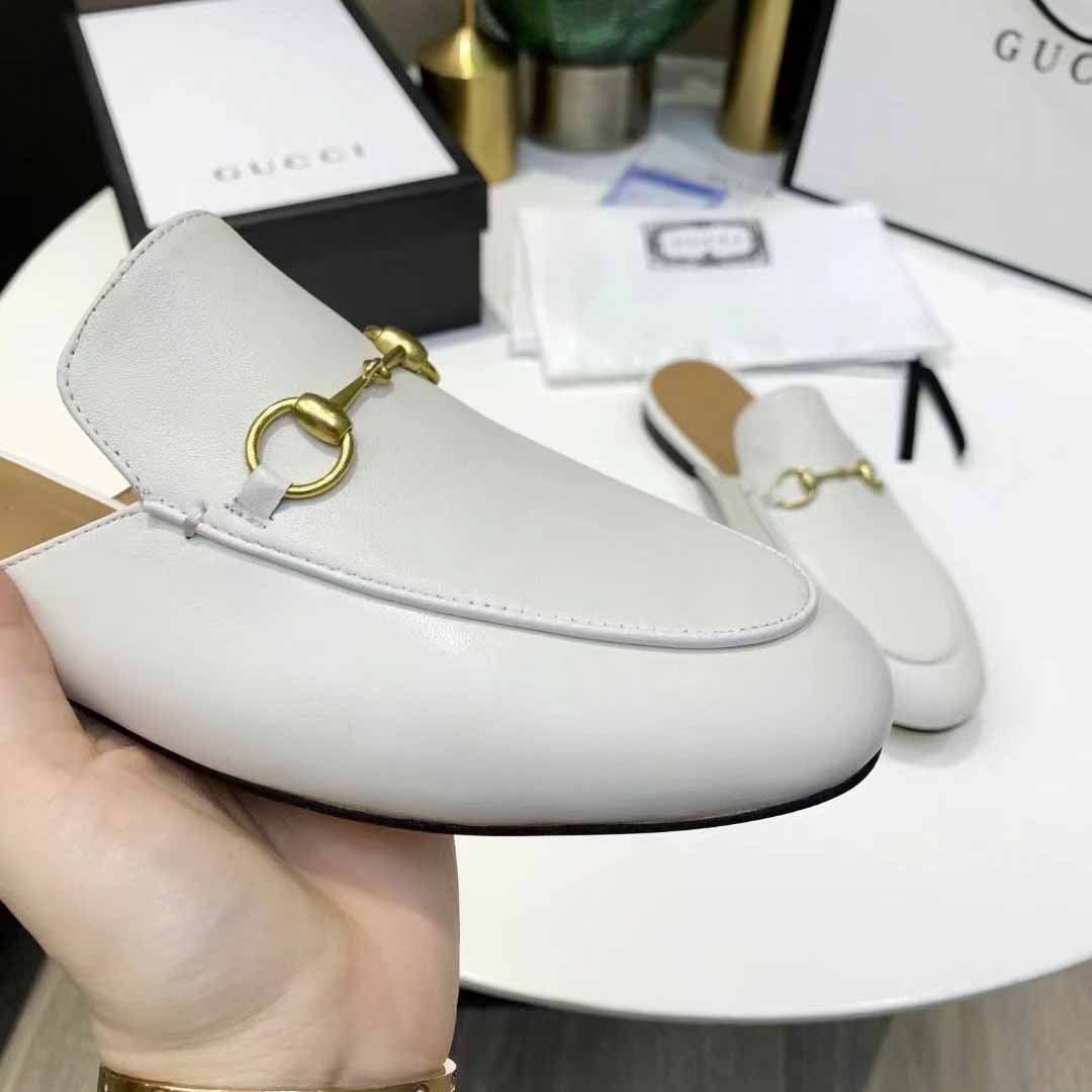 Gucci Princetown Leather Slipper - DopestKickz