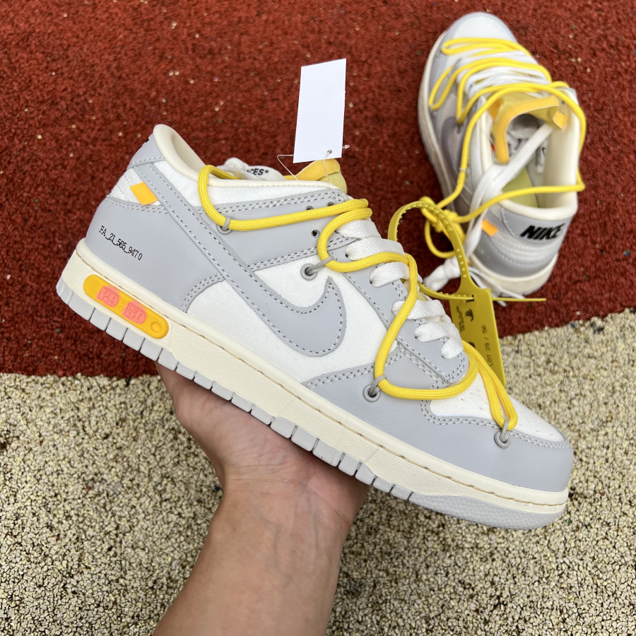 Nike Dunk Low Off-White Lot 29 Sneaker       DM1602-103 - DopestKickz