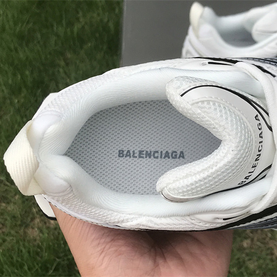 Balenciaga X-Pander Sneaker In Grey, White And Black Mesh And Nylon - DopestKickz