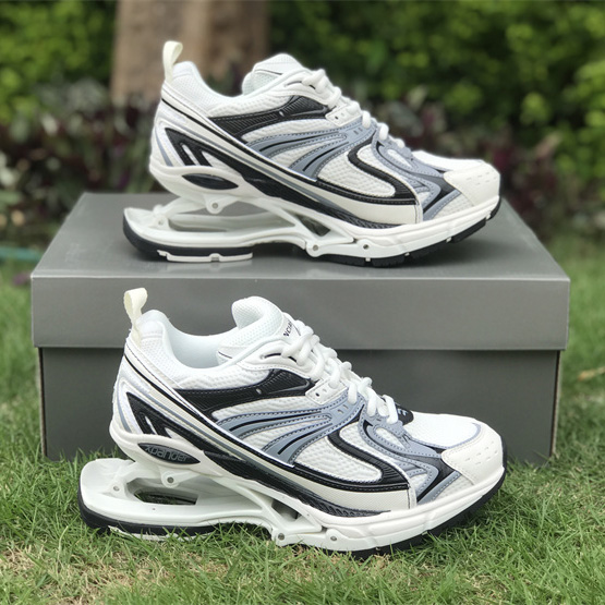 Balenciaga X-Pander Sneaker In Grey, White And Black Mesh And Nylon - DopestKickz