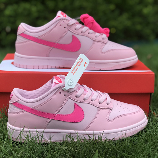 Nike Dunk Low “Triple Pink” Sneaker    DH9756-600  - DopestKickz