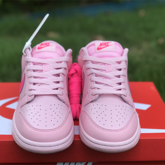 Nike Dunk Low “Triple Pink” Sneaker    DH9756-600  - DopestKickz