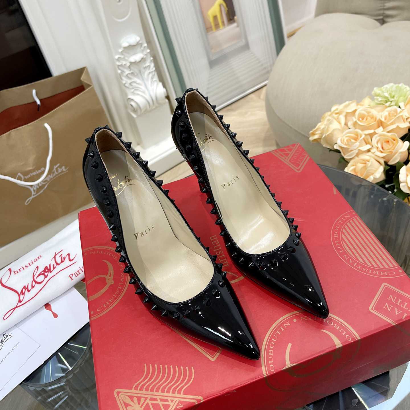 Christian Louboutin Anjalina 100 mm - DopestKickz