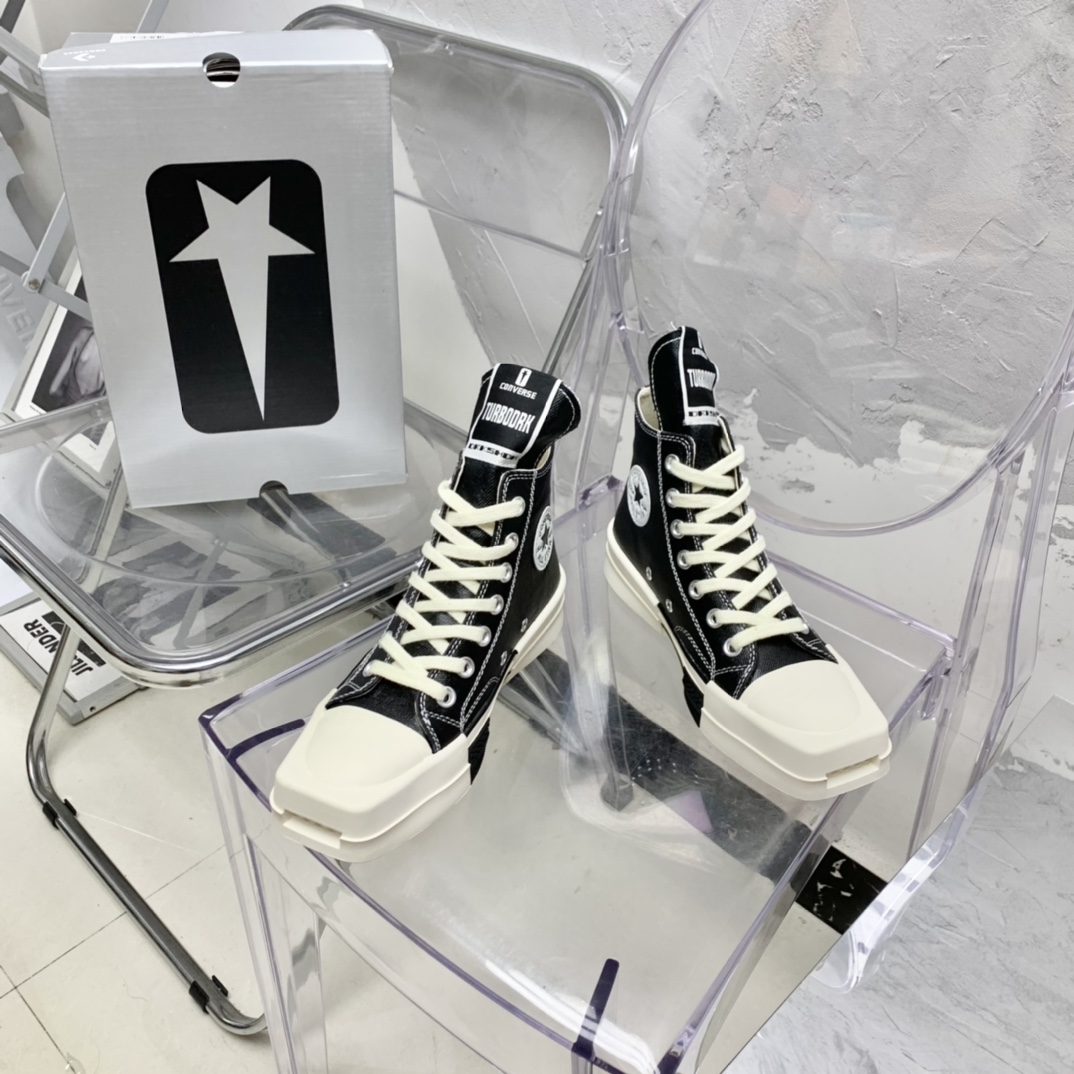Rick Owens x Converse x  Drkshdw Turbodrk Sneakers - DopestKickz