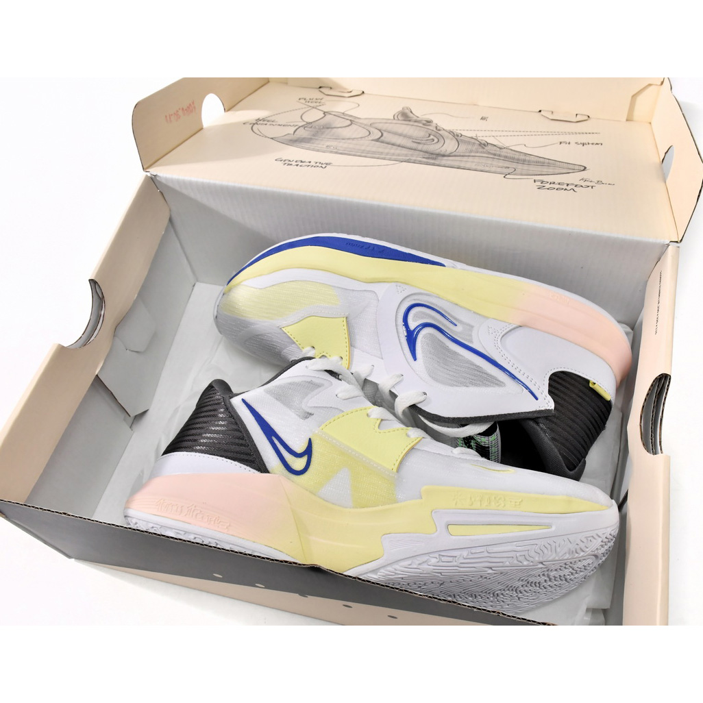 Nike Kyrie Low 5 EP White Game Royal Sneaker      DJ6014-100 - DopestKickz