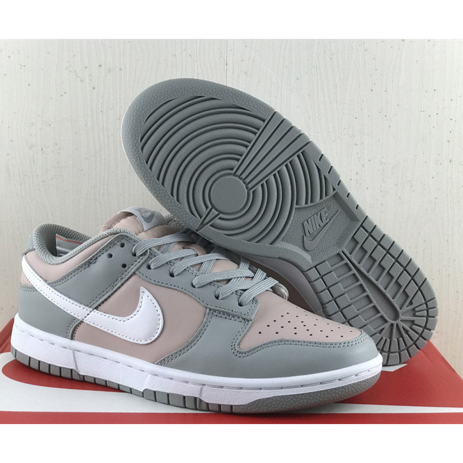 Nike Dunk Low “Pink / Grey” Sneakers     DM8329-600 - DopestKickz