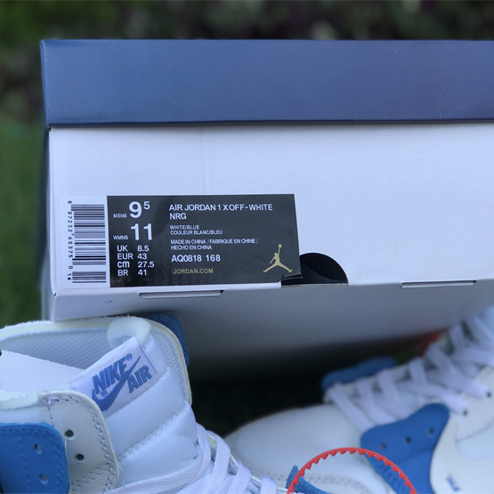 Sony PlayStation 5 x OFF-WHITE x Air Jordan 1 Retro High Sneaker    AQ0818-168 - DopestKickz