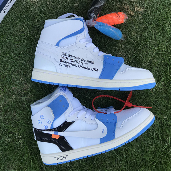 Sony PlayStation 5 x OFF-WHITE x Air Jordan 1 Retro High Sneaker    AQ0818-168 - DopestKickz