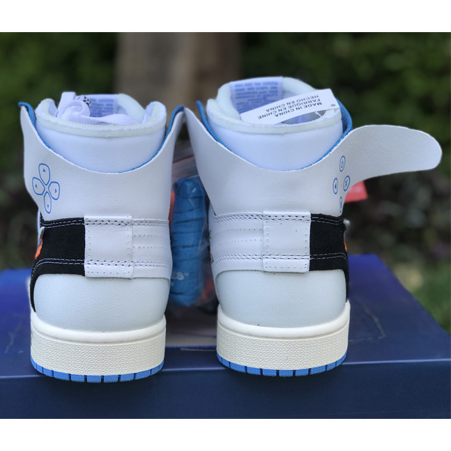 Sony PlayStation 5 x OFF-WHITE x Air Jordan 1 Retro High Sneaker    AQ0818-168 - DopestKickz