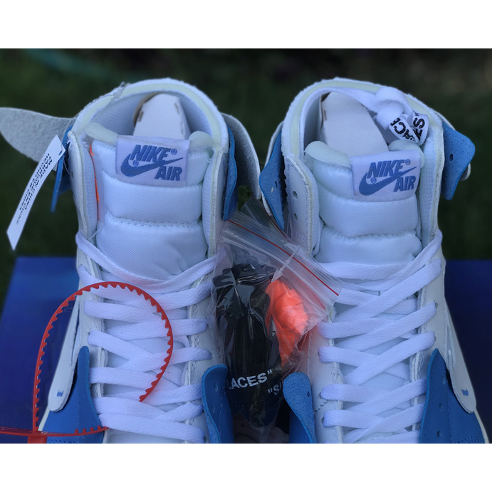 Sony PlayStation 5 x OFF-WHITE x Air Jordan 1 Retro High Sneaker    AQ0818-168 - DopestKickz