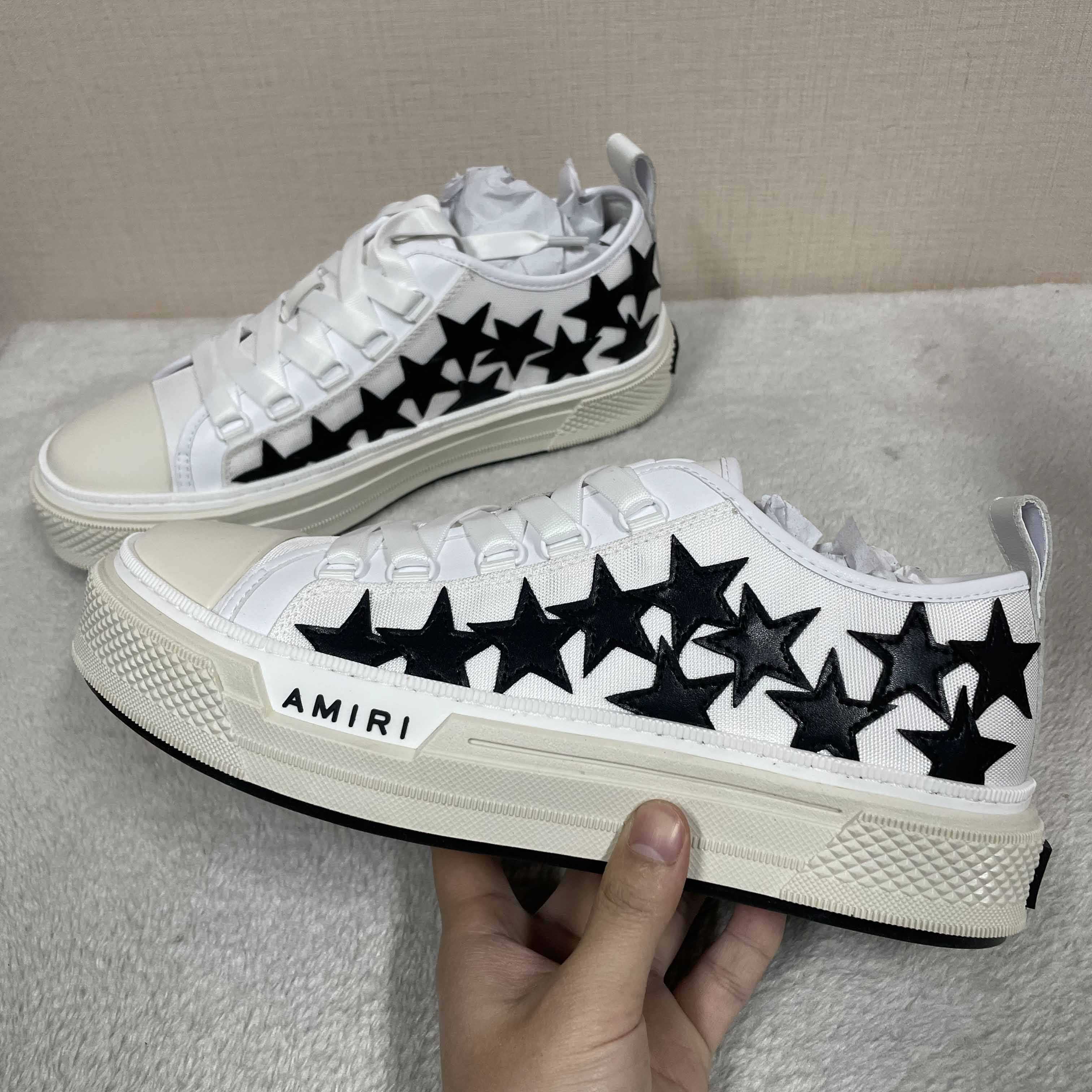 Amiri Stars Court Low Top Sneaker - DopestKickz