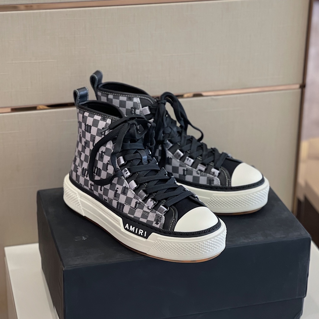 Amiri Male High Top Sneaker - DopestKickz