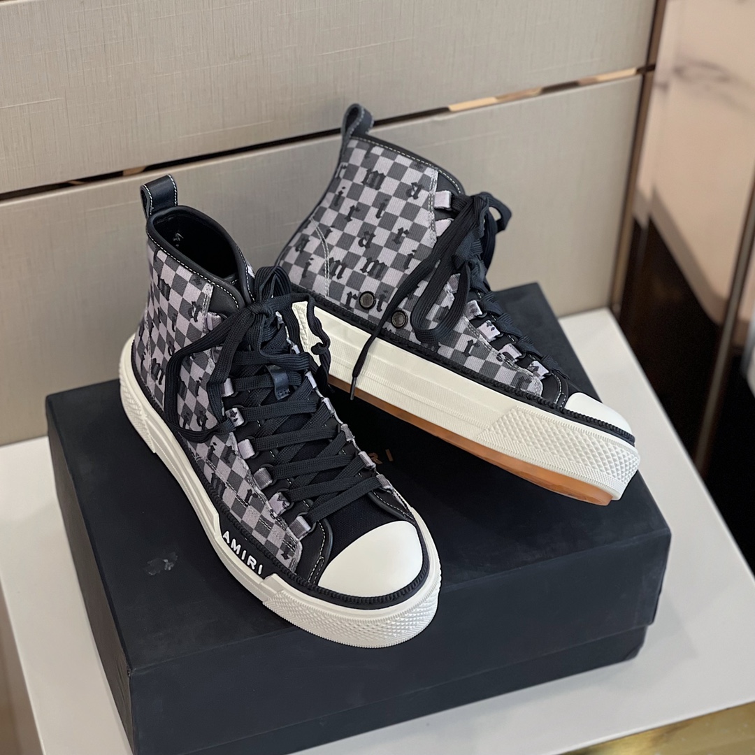 Amiri Male High Top Sneaker - DopestKickz
