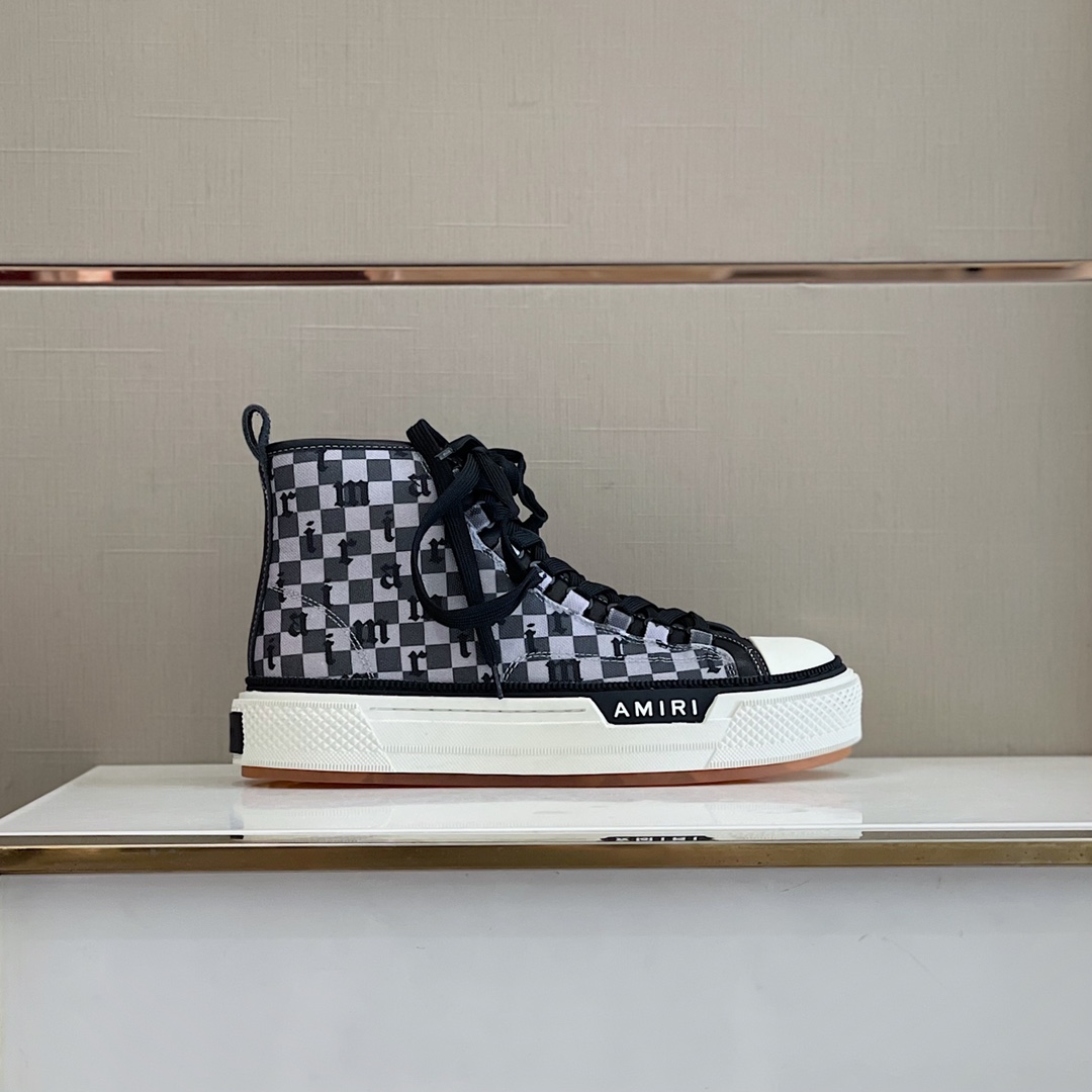 Amiri Male High Top Sneaker - DopestKickz
