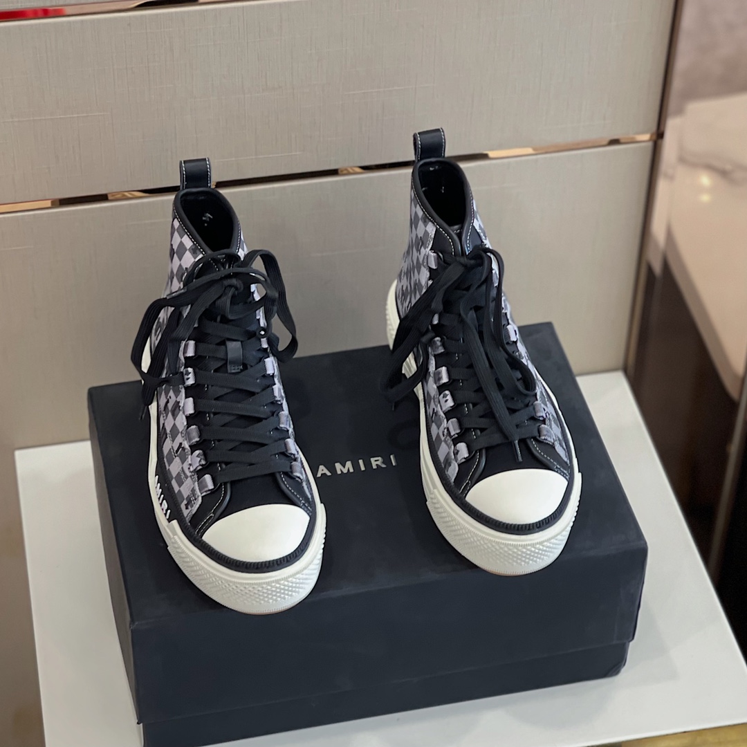 Amiri Male High Top Sneaker - DopestKickz