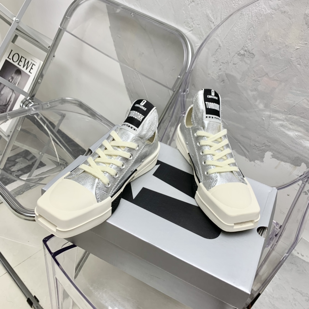 Rick Owens x Converse x  Drkshdw Turbodrk Sneakers - DopestKickz