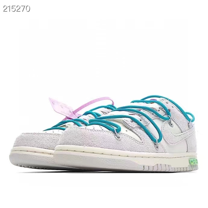 Nike X Off-White Dunk Low Lot 36 "The 50" Sneaker     - DopestKickz