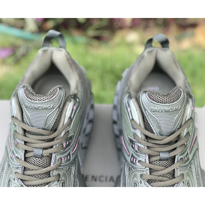 Balenciaga Defender Sneaker In Dark Green Mesh And Nylon - DopestKickz