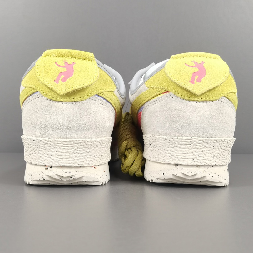 Union LA x Nike Cortez SP ＂Lemon Frost＂Sneaker     DR1413-100  - DopestKickz