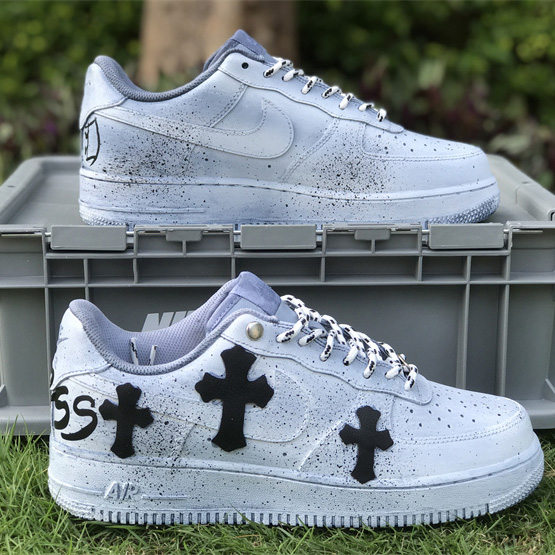 Chrome Hearts x Nike Air Force 1'07 Low Sneaker      - DopestKickz