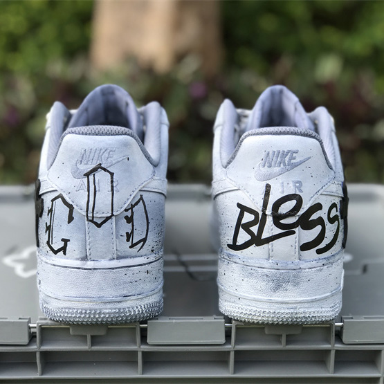 Chrome Hearts x Nike Air Force 1'07 Low Sneaker      - DopestKickz