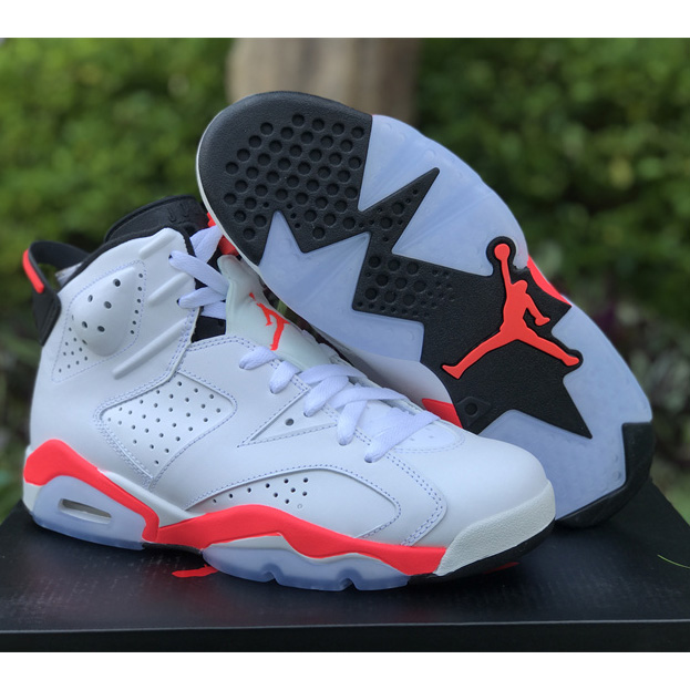 Air Jordan 6 ＂Infrared＂Sneaker     384664-123 - DopestKickz