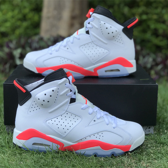 Air Jordan 6 ＂Infrared＂Sneaker     384664-123 - DopestKickz