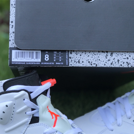 Air Jordan 6 ＂Infrared＂Sneaker     384664-123 - DopestKickz