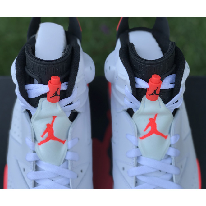 Air Jordan 6 ＂Infrared＂Sneaker     384664-123 - DopestKickz