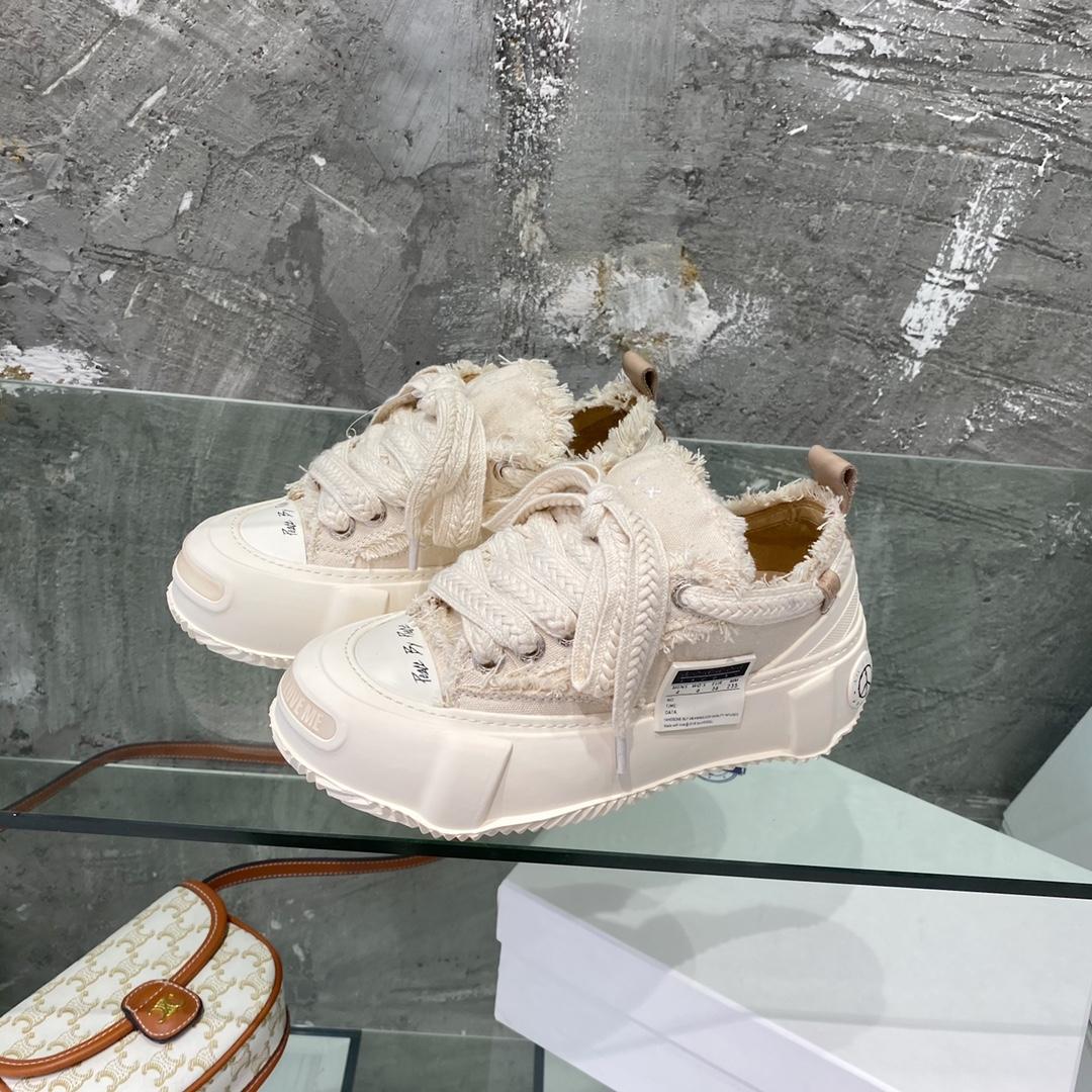 Xvessel G.O.P. 2.0 Marshmallow Lows White Sneaker - DopestKickz