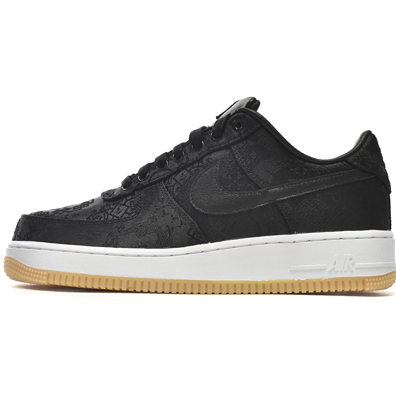 Nike Air Force 1 Low Fragment Design x Clot Black Silk Sneaker     CZ3986-001 - DopestKickz