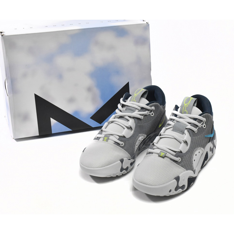 Nike PG 6 EP Grey Navy Volt Sneaker   DH8447-004 - DopestKickz