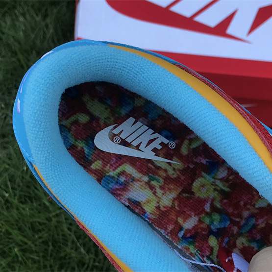 LeBron James x Nike Dunk Low “Fruity Pebbles” Sneaker     DH8009-600  - DopestKickz