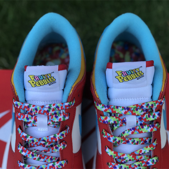 LeBron James x Nike Dunk Low “Fruity Pebbles” Sneaker     DH8009-600  - DopestKickz