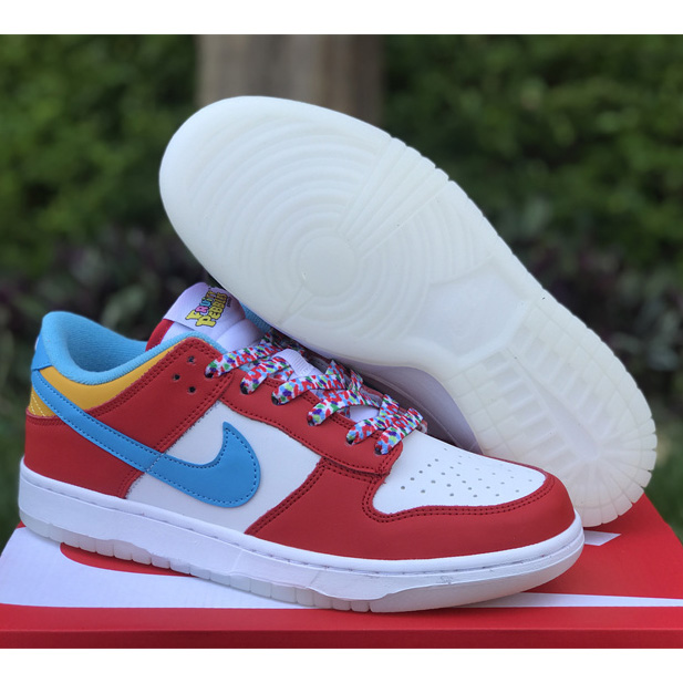 LeBron James x Nike Dunk Low “Fruity Pebbles” Sneaker     DH8009-600  - DopestKickz