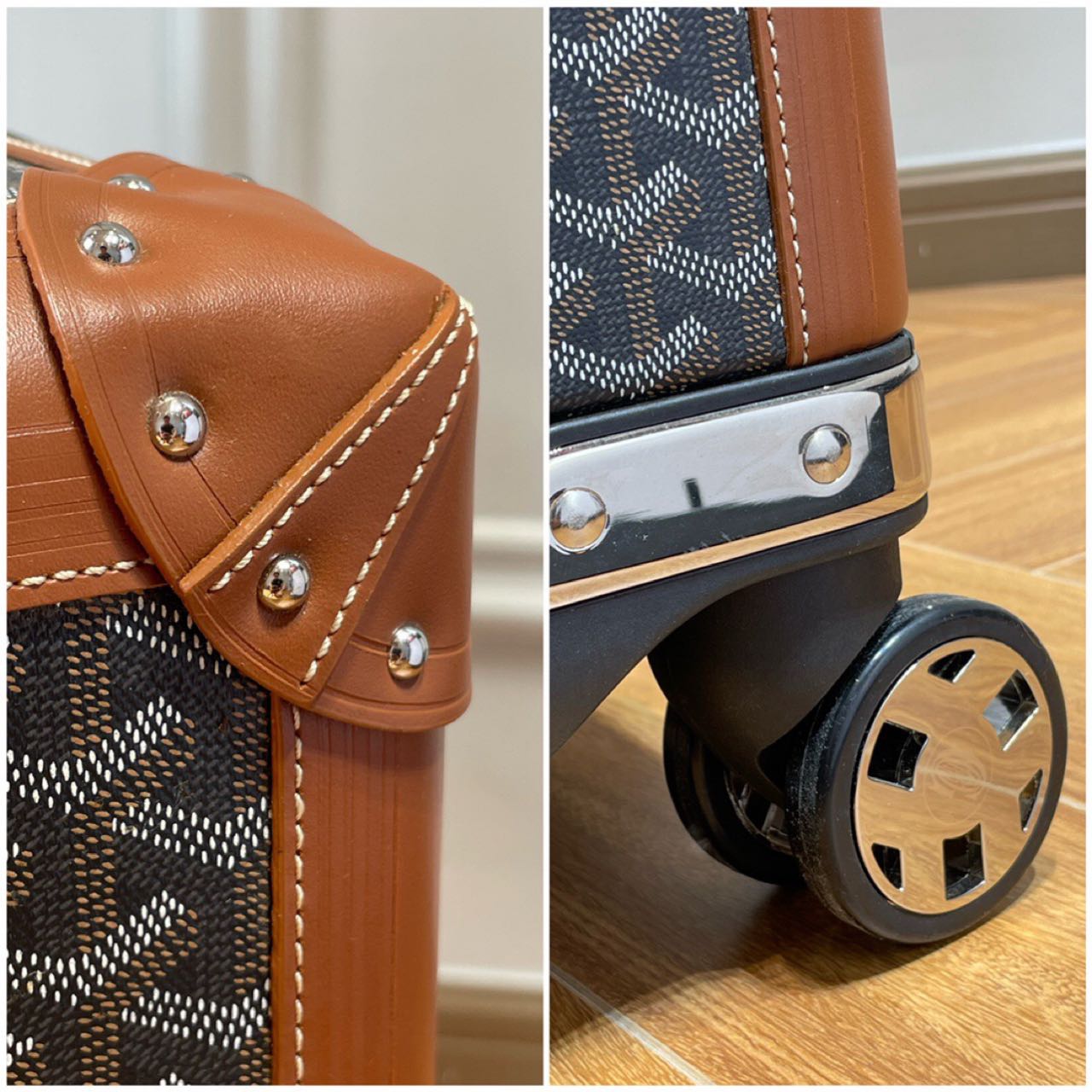 Goyard Bourget PM Trolley Case(37-27-55cm) - DopestKickz