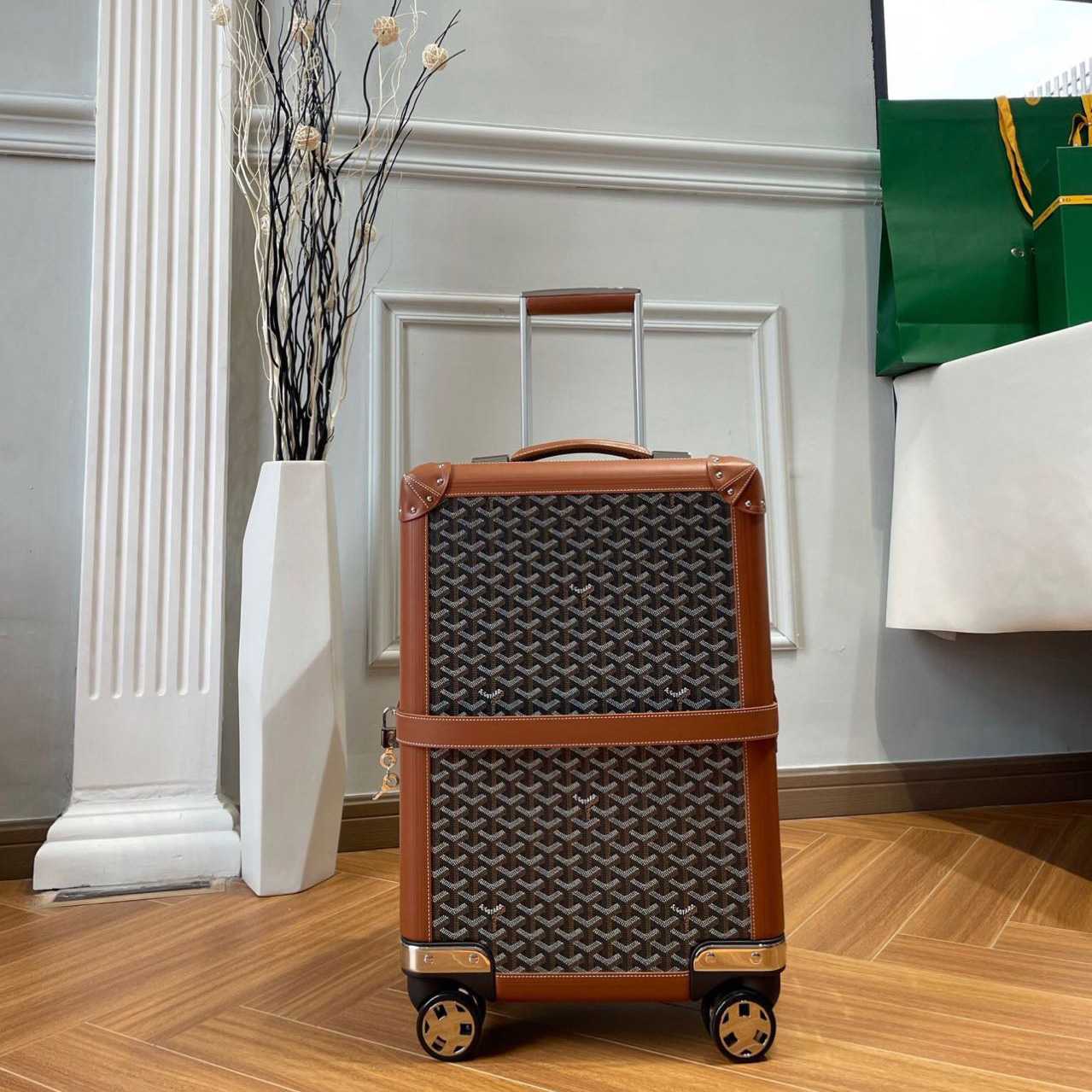 Goyard Bourget PM Trolley Case(37-27-55cm) - DopestKickz