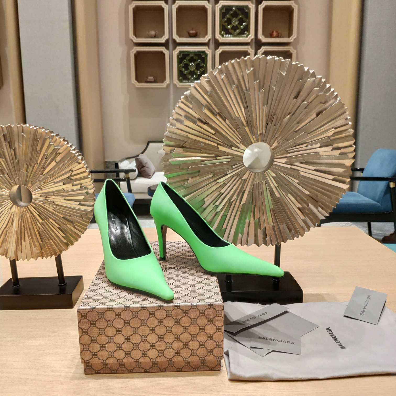 Balenciaga Odeon 90mm Pump  - DopestKickz