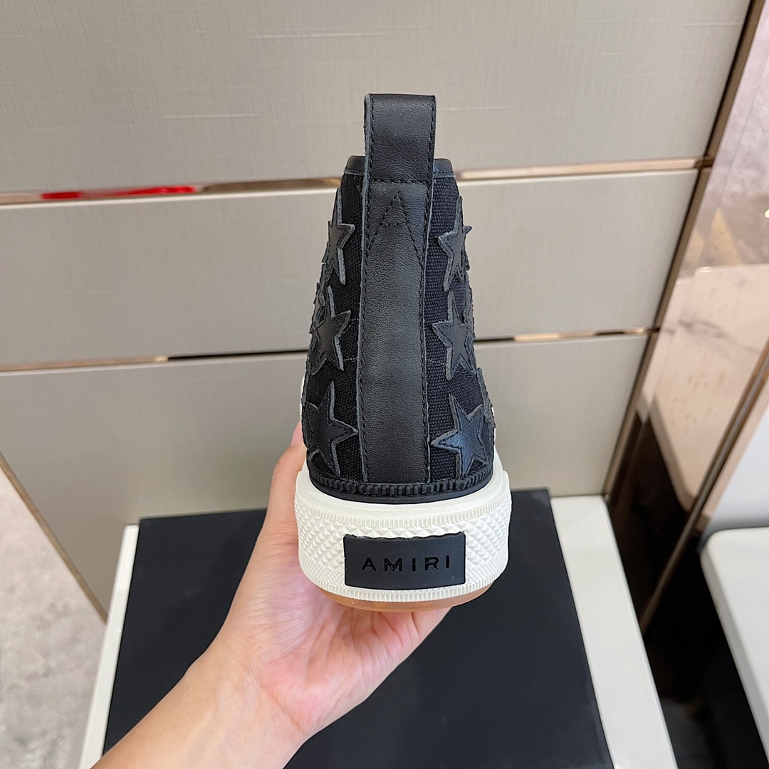 Amiri Stars Court HI High Top Sneaker - DopestKickz