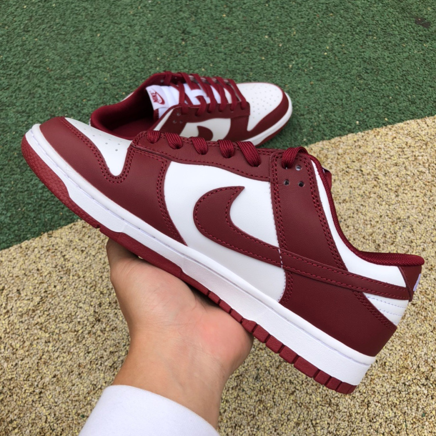 Nike Dunk Low Retro “Team Red” Sneaker    DD1391-601 - DopestKickz
