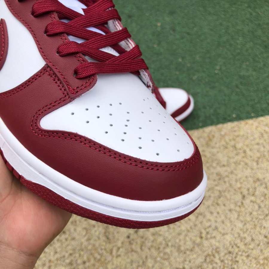 Nike Dunk Low Retro “Team Red” Sneaker    DD1391-601 - DopestKickz