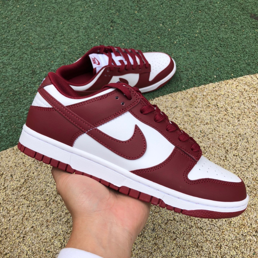 Nike Dunk Low Retro “Team Red” Sneaker    DD1391-601 - DopestKickz