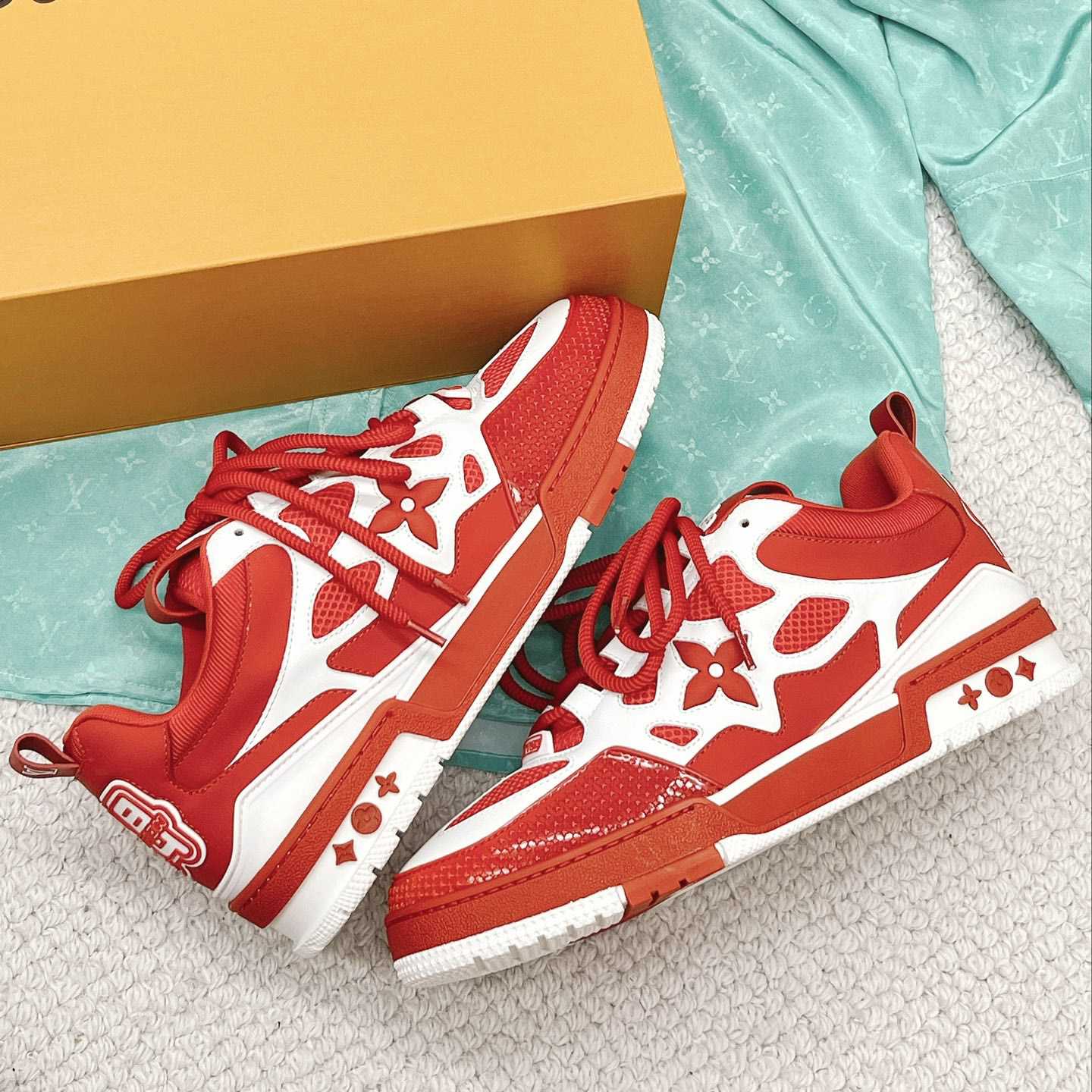 Louis Vuitton LV Trainer Sneaker     - DopestKickz