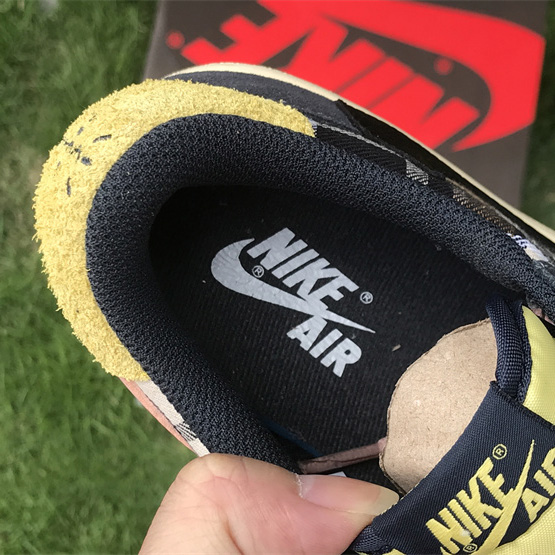 Fragment x Travis Scott x  Air Jordan 1 Low Sneaker  CQ4277-618 - DopestKickz